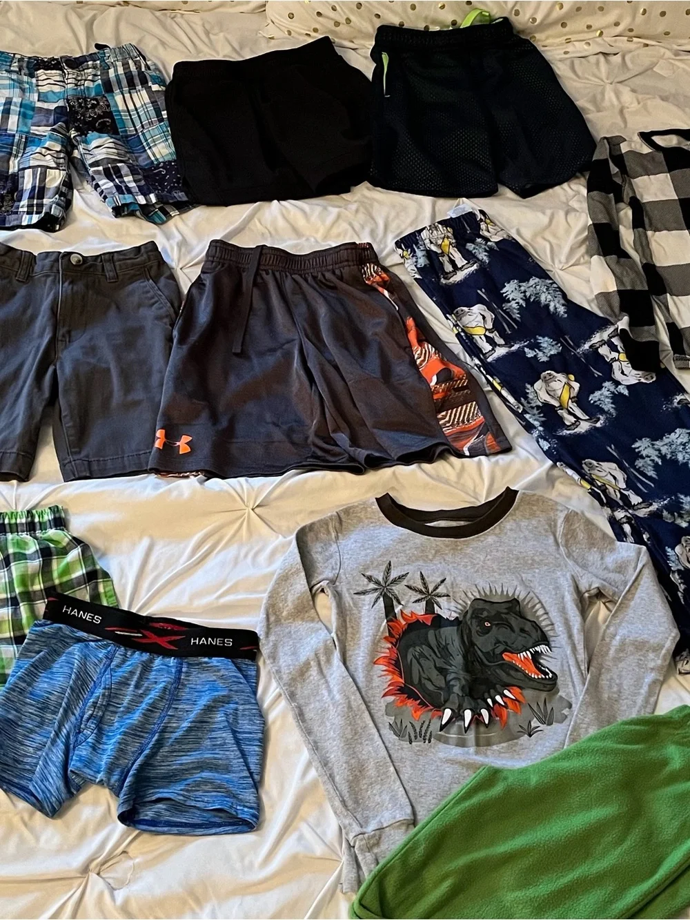 Boys 4/6 pajama pants and shorts